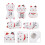 25Pièces Supports Baguettes Céramique Assortis Élégants 3