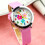 3Pièces Rose Enfants Durable Confortable Quartz 4