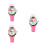 3Pièces Rose Enfants Durable Confortable Quartz 7