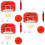 3Ensembles Ensemble De Basket Mural Sécurisé Et Durable Pour Enfants 7