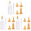3Ensembles Pour Chiot Silicone Sains Kit D'élevage 3