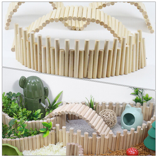 Clôture Miniature Bois Beige Miniature Durable 2