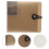 5Pièces De Rangement Cd Café Protection Anti-Rayures 8