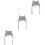 3Pièces Bonnet Bébé Hiver Coton Bleu Antilope Oreilles Chaud 5