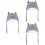3Pièces Bonnet Bébé Hiver Coton Bleu Antilope Oreilles Chaud 6