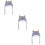 3Pièces Bonnet Bébé Hiver Coton Bleu Antilope Oreilles Chaud 9