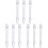 9Pièces Fléchettes Argent Aluminium 2Ba Usage Professionnel 3