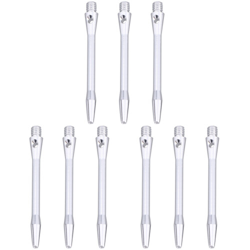 9Pièces Fléchettes Argent Aluminium 2Ba Usage Professionnel 2
