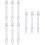 9Pièces Fléchettes Argent Aluminium 2Ba Usage Professionnel 7