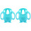 2Pièces Silicone Anti- Bébé 3