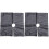 Tissu De Désherbage PP Noir, Résistant Pour Jardin Verger 3