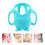 2Pièces Silicone Anti- Bébé 9