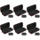 6Pièces Pochette Microphone Rigide Eva Protection Chargeur Noir 9