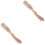 2Pièces À En Sisal Résistante Kaki Pour 3