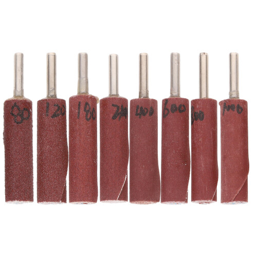3Ensembles Accessoires Ponçage Emery Rouge Pour Meuleuse Rotative 1
