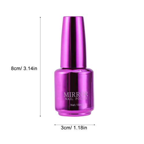 2Pièces Vernis Violet Pour Ongles Accessoires Décoration 1