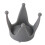 3Pièces Ventouses Casque Silicone Gris Décoration Pratique 2