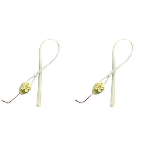 2Pièces Dragonne Silicone Fleurs Idéale Randonnée 2