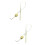 2Pièces Dragonne Silicone Fleurs Idéale Randonnée 7