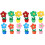 12Pièces Clips Note Bois Supports Photo Résistants 3