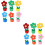 12Pièces Clips Note Bois Supports Photo Résistants 6