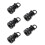 5Ensembles Attaches Pédales Aluminium Noir Pour Pliant 9