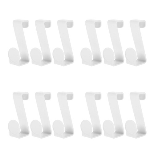 12Pièces Crochet Salle De Bain Multiusage Percage 1