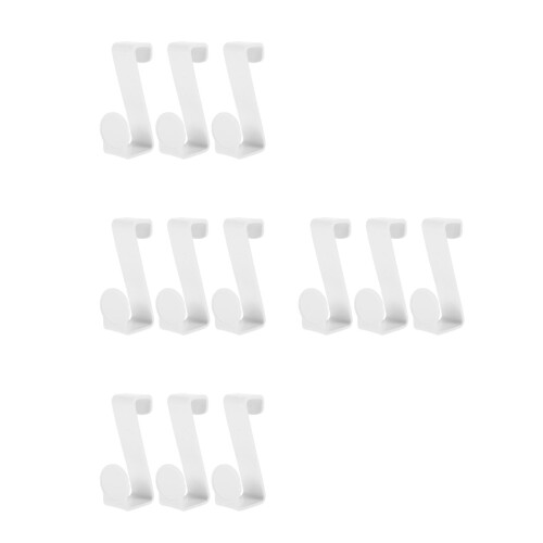 12Pièces Crochet Salle De Bain Multiusage Percage 2