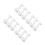 12Pièces Crochet Salle De Bain Multiusage Percage 4