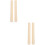 4Pièces Accessoires Réparation Bois Cire Beige Polyvalent 8
