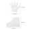 4Ensembles Hydratants Blancs Professionnels Pour Spa Mains Pieds 8