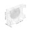 2Pièces Rangement Cartes Transparent Plastic Rotatif 9