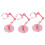 10 Translucent Plastic Stands for 6" Dolls 12