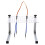 3Ensembles Cadres Pour Ecu, Support Avec 4 Sondes Multicolores 2