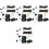 304Pièces Kit Terminal Extractor Noir Compact Pour Réparations Auto 2
