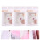 2Pièces Papiers Absorbants Rose Parfumé Pratique Usage 9