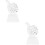2Pièces Transparent Pour Champion Enfants 7
