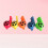 24Pièces Sifflets Plastique Multicolores Pour Jeux Enfants 9