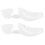 4Pièces Embauchoirs Blancs Maintien Chaussures Durable 2