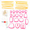 3Ensembles Kit De Découpe Pour Pâte Polymère Rose, Outils DIY 11