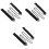 3Pièces Scie Portable Noire, Résistante, Usage Extérieur Survie 4