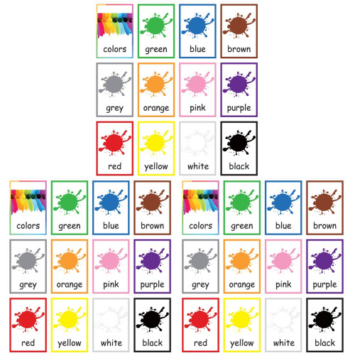 Cartes Apprentissage Mots Anglais Observation Mémoire 2