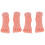 4Pièces Pratique Ongles Pieds Beige Pour Formation 3