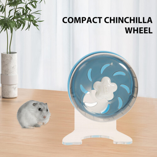 Roue Silencieuse Pour Hamster Et Chinchilla En PP Colorée 2