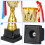 5Pièces Trophées Métal Multi Usage Pour École 7