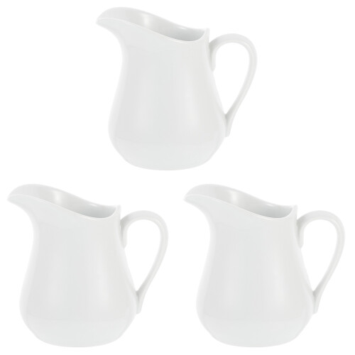 3Pièces Coupes Céramiques Blanches Longue Durée Pour Café 2