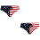 2Pièces Slip Bain Respirant Motif Usa 6