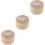 3Pièces Boîtes De Rangement Bébé Beige Bois Coffret Premier Dent 7