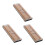 3Pièces Boîte De Rangement Hautbois ABS Portable Marron Clair 9