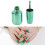 2Pièces Vernis À Ongles Vert Design Élégant 7